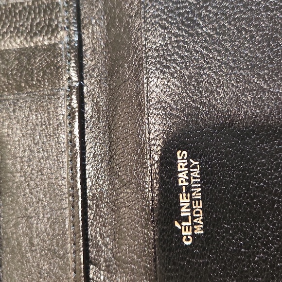 Celine Carriage Bifold Long  Leather Wallet - Picture 6 of 10